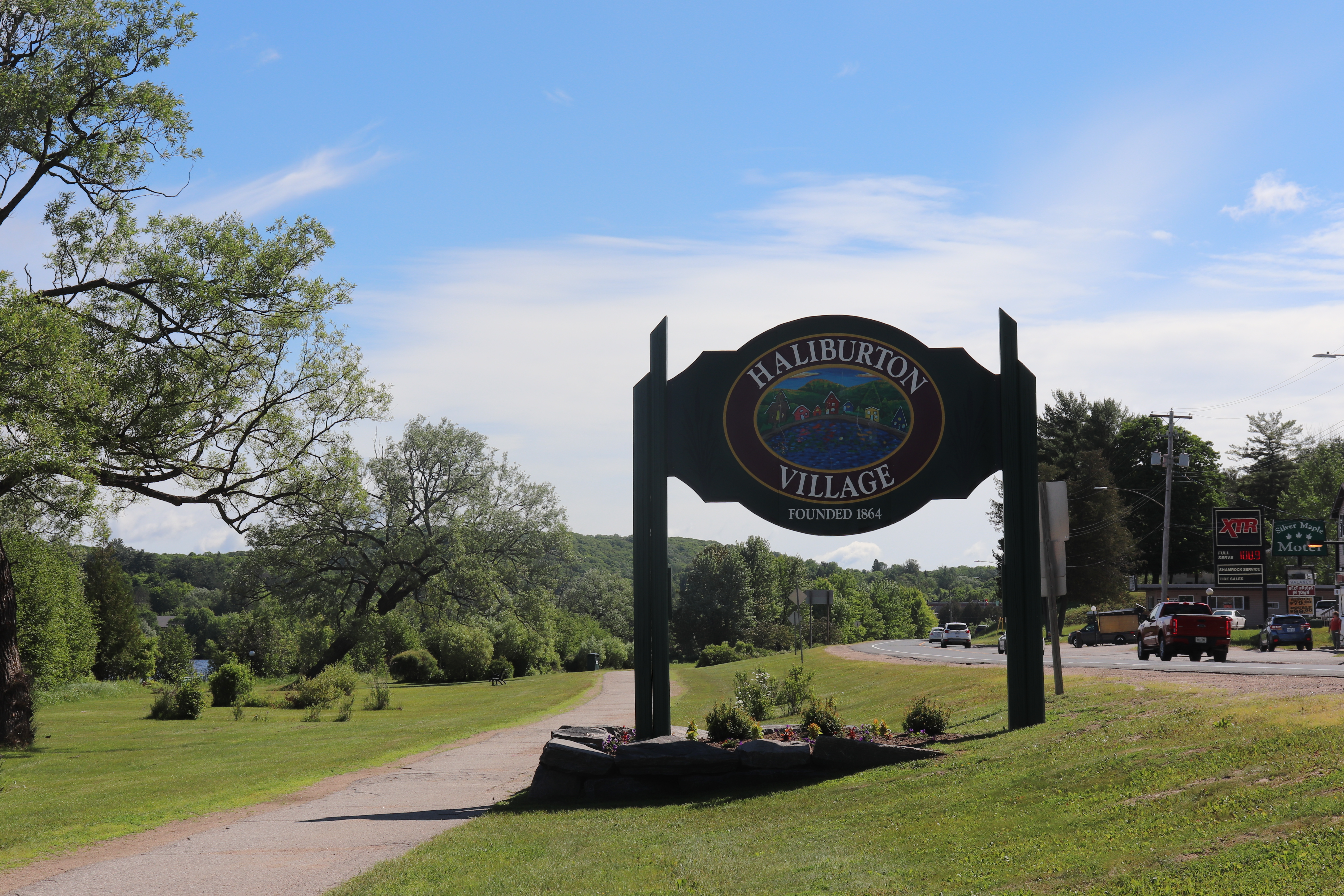 Haliburton Village Sign